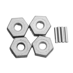 [1282219] Xinlehong 8PCS 25-ZJ09 Alloy Hexagonal Adapter For 9125 1/10 RC Car Parts