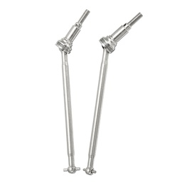 [1284982] Xinlehong 2PCS Front Universal Stainless Steel Drive Shaft Kit for 9125 1/10 RC Car Parts No.25-WJ03