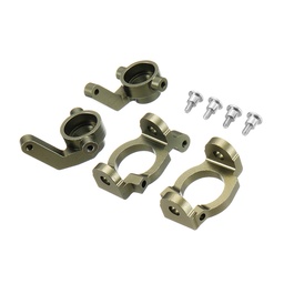 [1285047] ZD Racing 1/10 DBX10 10427S 9106S DBX10 RC Car Upgraded Metal Steering Cup C Hub Set 7186 7187 Parts