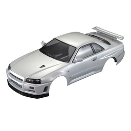 [1291667] Killerbody NISSAN SKYLINE R34 Finished Body Pearl-white RC Car Body Shell For 1/10 Electric Car