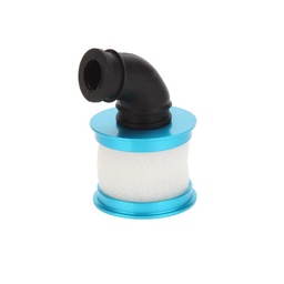 [1292914] Upgrade RC Car Parts Blue Alum Capped Air Filter Cover for 94102/94106/94108 HSP 1/10 Nitro Car