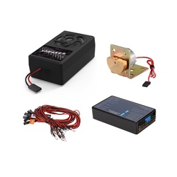 [1296706] Original G.T.POWER Lighting And Voice Vibration System For 4WD Tamiya Tractor Truck RC Car Parts