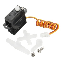 [1302841] 6Pcs 1.7g Low Voltage Micro Digital Servo Mini JST Connector for RC Model