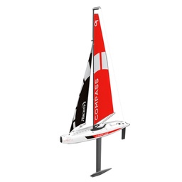 [1305641] Volantexrc 791-1 65cm 2.4G 4CH RC Boat Compass Pre-assembled Sailboat Without Battery Toy