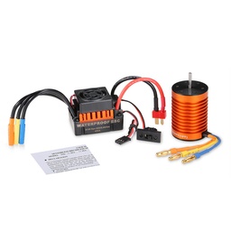 [1307850] Surpass Hobby Waterproof F540 3930KV Brushless Motor +45A ESC For 1/10 Rc Car Parts