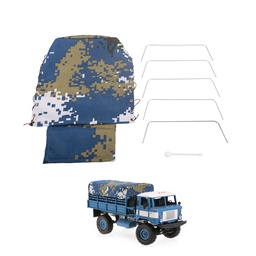 [1309443] Canvas Truck Hood Cover Cloth for WPL B-24 B-16 1/16 Military Truck Rock Crawler Rc Car Parts