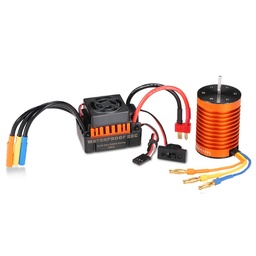 [1309993] Surpass Hobby Waterproof F540 3000KV Brushless Motor +45A ESC For 1/10 Rc Car Parts