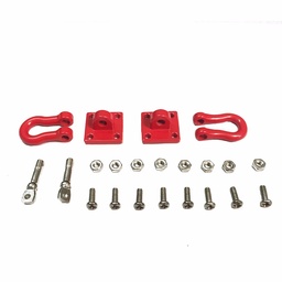 [1318281] Trailer Hook Chain Tow Buckle Rescue Buckle for 1/10 Axial SCX10 90046 RC4WD D90 CC01 RC Car Parts