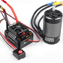 [1319339] Hobbywing EzRun MAX10-SCT 120A Waterproof Brushless ESC +3660 SL G2 Motor for 1/10 Rc Car Truck