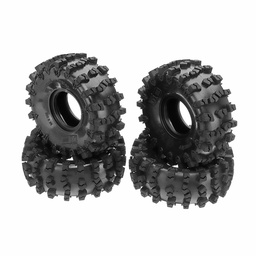 [1319847] 4PCS 2.2 Inch Rubber Climbing RC Car Tire For 1/8 SCX10 Axial RR10