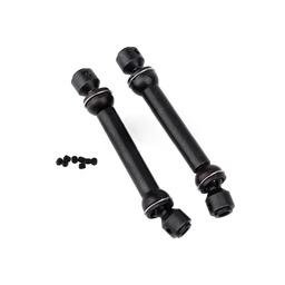 [1322974] 2pcs Stainless Steel Drive Shaft Drive Axle RC Crawlers Car 88-113mm 112-152mm For Axial SCX10 RC4WD