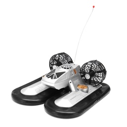 [1327187] Zhi Lun 6653 27MHZ Radio Control Rc Amphibious Hovercraft Boat Multifunctional Model Toy