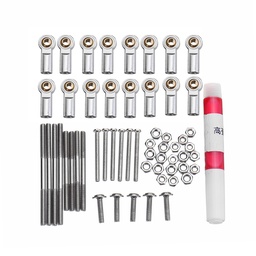 [1328730] WPL Metal RC Car Steering Rod OP Accessory For WPL 1/16 C14 C24 RC Car