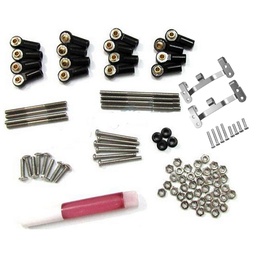 [1328822] WPL Metal RC Car Steering Rod Black OP Accessory Upgrade Refit Traction Link Base For WPL 1/16 Car
