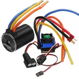 [1329188] Rocket 540 Sensorless Brushless Rc Car Motor And 60A ESC For 1/10 On-road Off-road Truck
