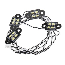 [1336154] Front And Rear Tire Searchlight For 1/10 Crawler TRAXXAS TRX4 RC Car Parts