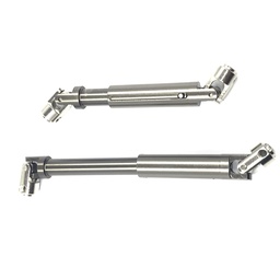 [1338614] 2PCS Universal Metal 66-138MM Drive Shaft For AXIAL SCX10 ELECTRIC 4WD RC Car 