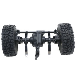 [1339721] JJRC Front Bridge Axle With Wheel For Q60 Q61 1/16 2.4G Off-Road Military Trunk Crawler RC Car