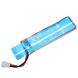 [921545] WLtoys V930 V977 XK K110 RC Helicopter Parts 3.7V 520mAh 30C Upgraded Lipo Battery 