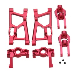 [1348863] 6PCS Wltoys K949 10428A B C 1/10 Rc Car Upgrade Parts Lower Swing Arm Steering Cup C Style Seat Set