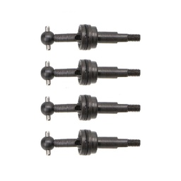 [1354641] 4Pcs/Set WLtoys Metal Upgrade Drive Shaft Dog Bone For 1/28 RC Car P929 P939 K969 K979 K989 K999