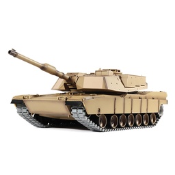 [1360076] Heng Long 6.0 Version 3918-1 1/16 2.4G M1A2 Rc Car Battle Tank Metal Track with Sound Smoke Toy