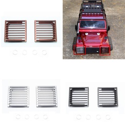 [1362462] 2PCS Aluminium Alloy Front Headlight Guard Mesh for Traxxas TRX-4 1/10 Crawler Rc Car Parts