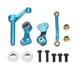 [1362590] Screw Drive Shaft Shock Absorber Steering Rod For TAMIYA CC01 RC Car 