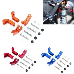 [1363082] 1 Set 1/10 Adjustable Aluminum Front & Rear Damper Mount for Traxxas TRX-4 Rc Car Parts