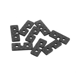 [1365530] 8PCS ALZRC Carbon Fiber Servo Washer Micro/ Medium/ Full Size
