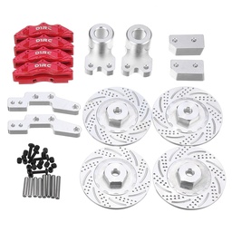 [1370925] Simulation Aluminum Alloy Brake Disc For 1/10 Crawler Traxxas Trx4 Rc Car Parts
