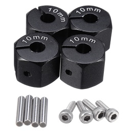 [1374244] 4PCS 10mm Thickness 12mm Widen Metal Adapter for 1/10 SCX10 CC01 WRAITH 90027 90034 Rc Car Parts