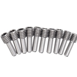 [1376191] 10PCS M3 M4 12mm Metal Machine Screw for 1/10 Crawler Rc Car Parts 