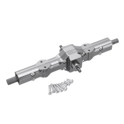 [1377590] 1pc Titanium Color Metal Middle Bridge Axle For WPL HengLong 1/16 Military Truck RC Car Parts