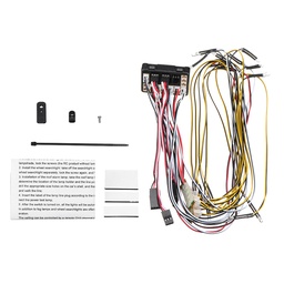 [1379219] HG P407 1/10 2.4G 4WD Rc Car Upgrade Parts Shell LED Light Board Set 407-DZ007