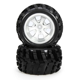 [926175] 2PCS Wltoys A979 Front Wheel Left Side Tires RC Car Spare Parts A979-01