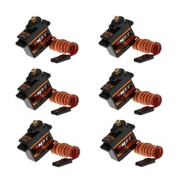 [1389958] 6PCS Emax ES08MDII Metal Digital Micro Servo For RC Airplane