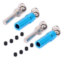 [1390648] 2Pcs Steel Metal Rear Drive Shaft For Wltoys 1/12 12428 12423 Rc Car Crawler Short Course Truck Part