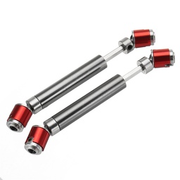 [1392234] 2PCS 110-138mm CVD Metal Drive Shaft Transmission for Axial SCX10 RC4WD D90 1/10 RC Car Parts