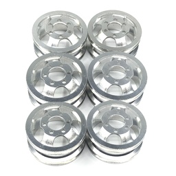 [1393536] 6Pcs WPL RC Car Wheel Hub For B1 B16 B24 B36 C14 C24 1/16 RC Car 