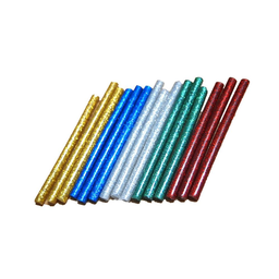 [1405357] 10PCS Colored Hot Melt Glue Sticks Adhesive Assorted Glitter Glue Sticks 