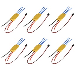 [1405358] 6PCS XXD HW30A 30A Brushless ESC For RC Airplane Quadcopter