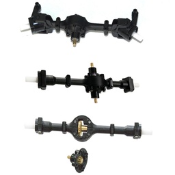[1411504] 3PCS WPL B16 B36 1/16 2.4G 6WD Rc Car Upgrade Parts Metal Gear Front Rear Middle Bridge Axle