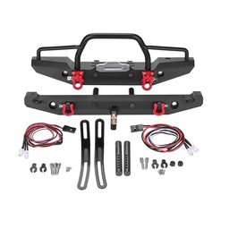 [1411902] Metal Front Rear Bumper Protector Part For 1/10 RC Crawler Car Traxxas TRX-4 SCX10II 90046
