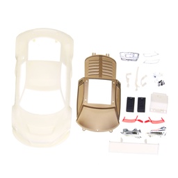 [1412268] Firelap 1 Set 98mm Wheelbase Audi R8 ABS Unpainted White Body Shell for 1/28 Rc Car Parts 