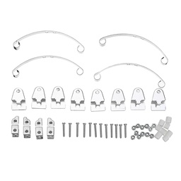 [1412340] WPL 1/16 Metal Earring And Shock Absorber Board For B1 B16 B24 B36 C14 C24 RC Car Parts