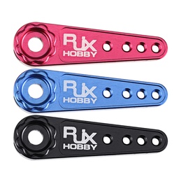 [1418859] 3PCS RJXHOBBY FS0314 25T CNC Aluminous Servo Arm For Futaba Savox RJX Servo