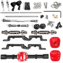 [1425246] 1 Set Front Rear Metal Bridge Axle for MN90 MN99 MN99S 4WD RC Car Vehicles Model Parts
