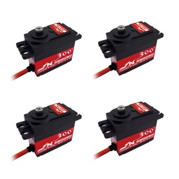 [1428426] 4PCS JX Servo PDI-6225MG-300 Degree PDI-6225MG 25kg Metal Gear Digital Servo For RC Airplane