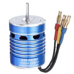 [1428984] S540 3200KV Waterproof Brushless Motor For 1/8/10 Short Truck Buggy Shift Crawler RC Car